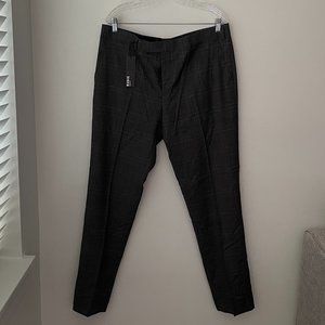 Rudie Gray Check Skinny Fit Trousers